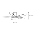 Ventilatore a soffitto Bronx 52″