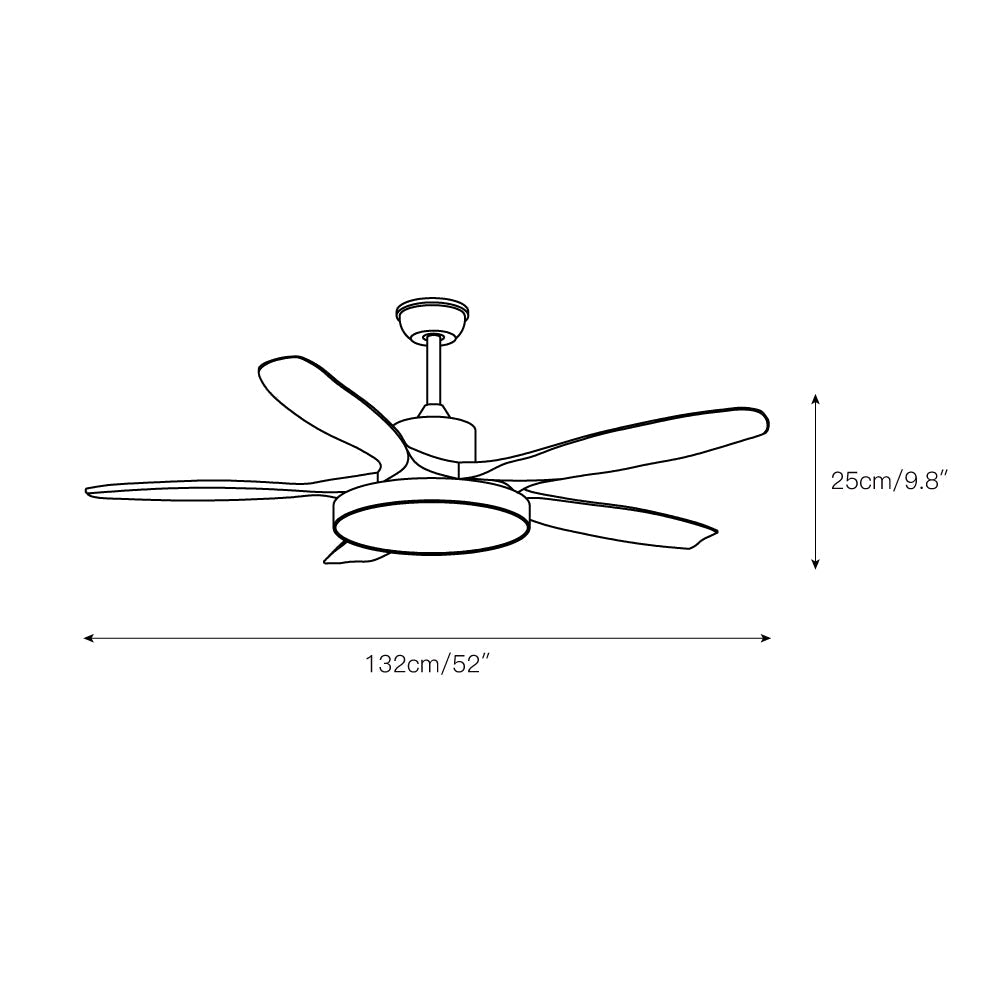 Ventilatore a soffitto Bronx 52″