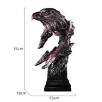 EagleCraft - Statua di Aquila Fatta a Mano per Decorazione di Casa e Ufficio