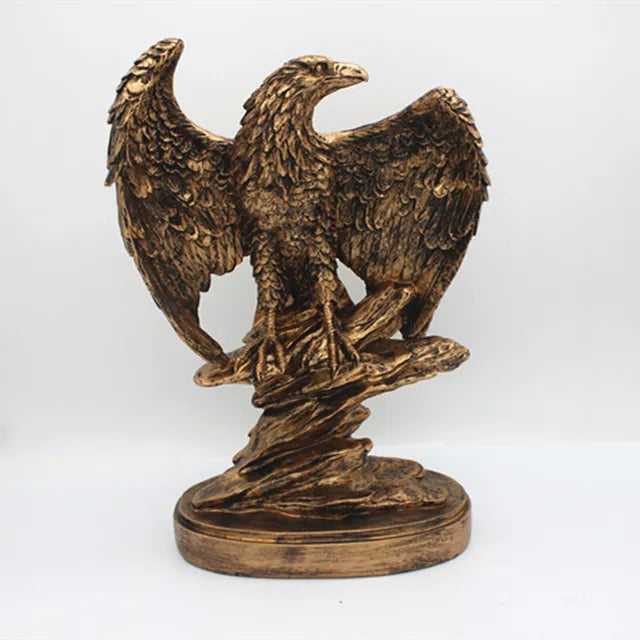 EagleCraft - Statua di Aquila Fatta a Mano per Decorazione di Casa e Ufficio