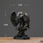 EagleCraft - Statua di Aquila Fatta a Mano per Decorazione di Casa e Ufficio