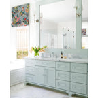 Platina Applique Ottone Telo Moderna Minimalista