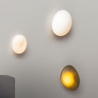Lustra Applique Vetro Bolla Scultorea