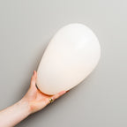 Lustra Applique Vetro Bolla Scultorea
