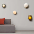 Lustra Applique Vetro Bolla Scultorea