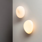 Lustra Applique Vetro Bolla Scultorea
