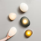Lustra Applique Vetro Bolla Scultorea