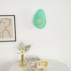 Lustra Applique Vetro Bolla Scultorea