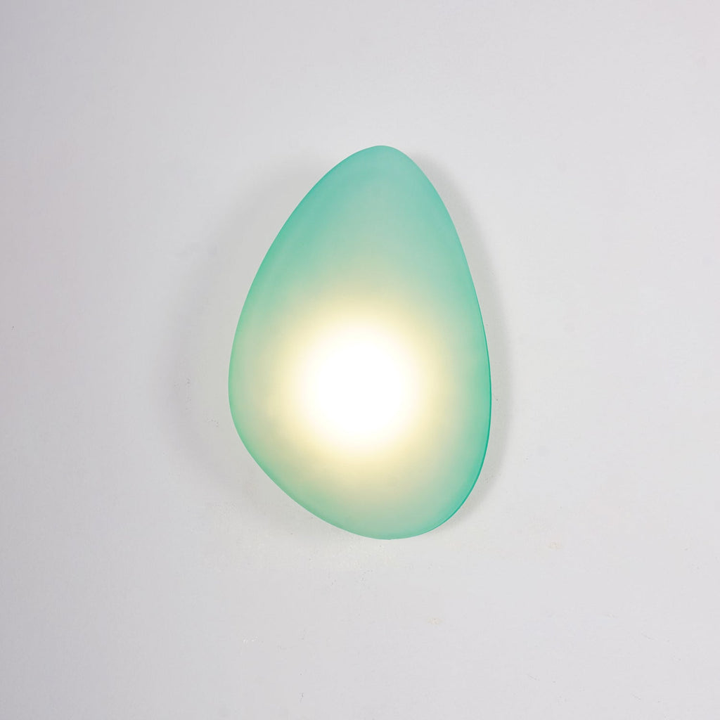 Lustra Applique Vetro Bolla Scultorea