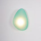 Lustra Applique Vetro Bolla Scultorea