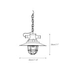 Lampada a sospensione Bulkhead Cage
