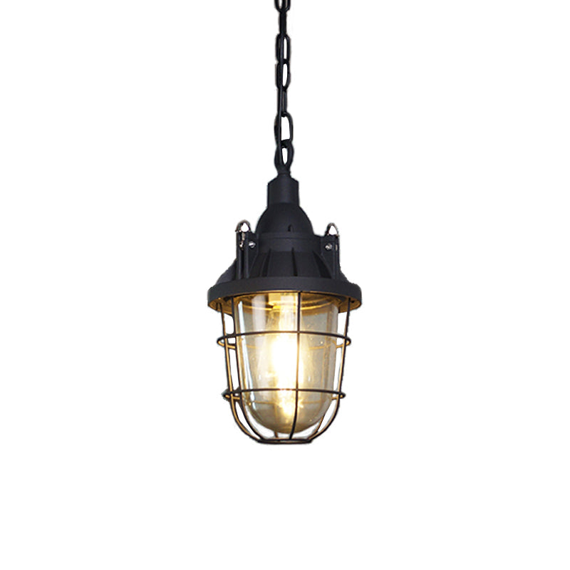 Lampada a sospensione Bulkhead Cage