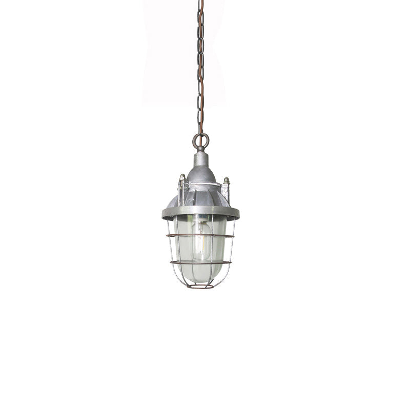 Lampada a sospensione Bulkhead Cage