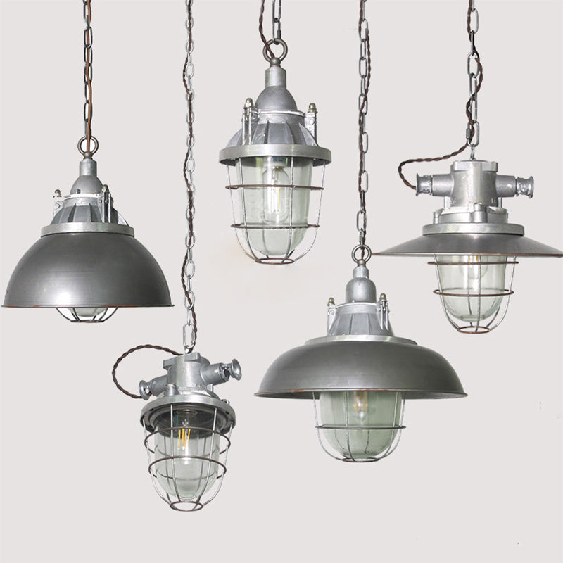 Lampada a sospensione Bulkhead Cage