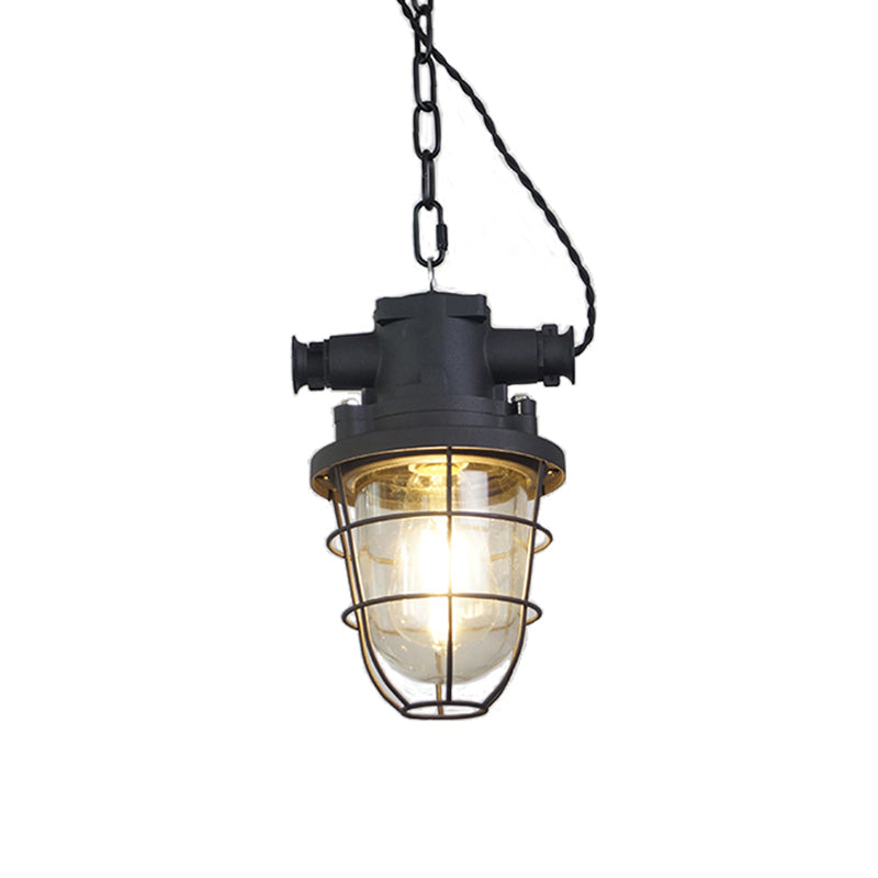Lampada a sospensione Bulkhead Cage
