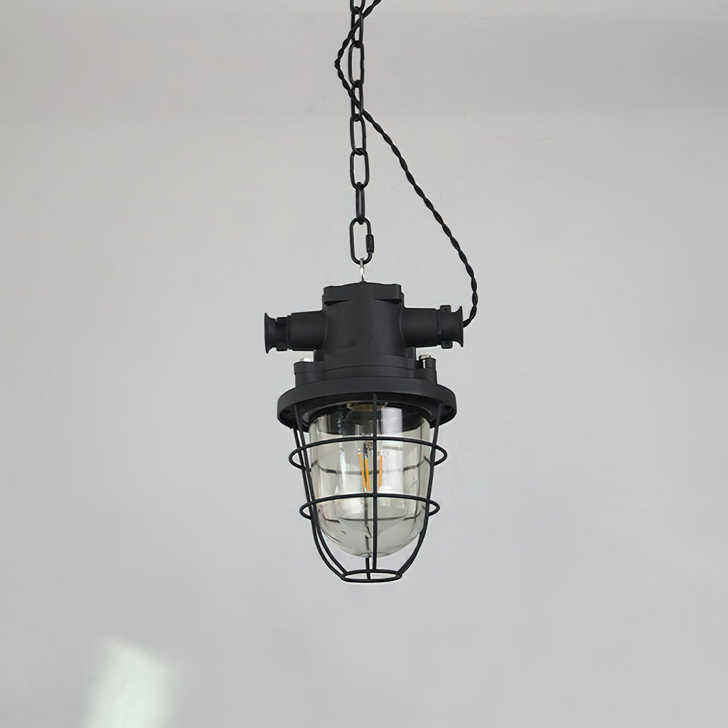 Lampada a sospensione Bulkhead Cage