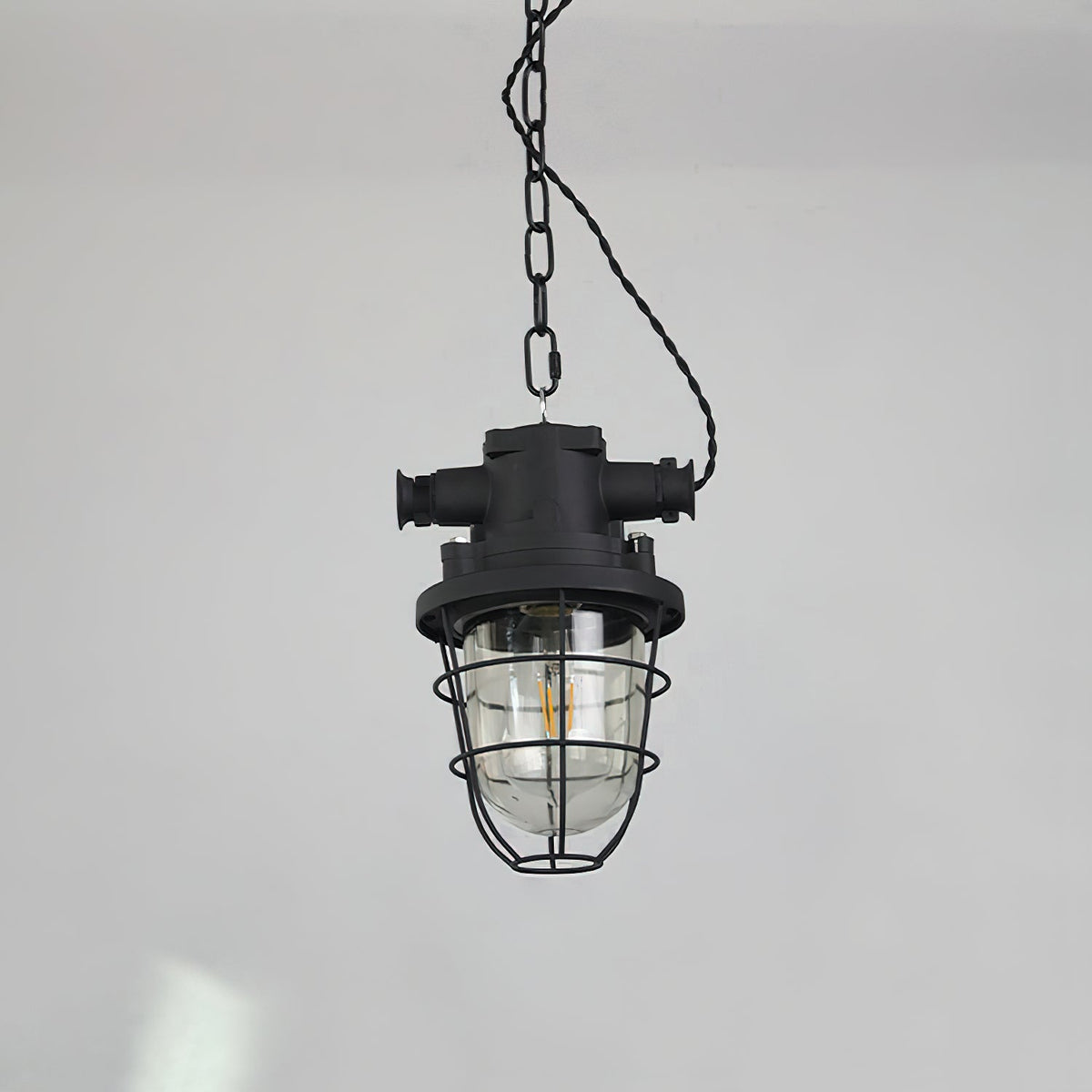 Lampada a sospensione Bulkhead Cage