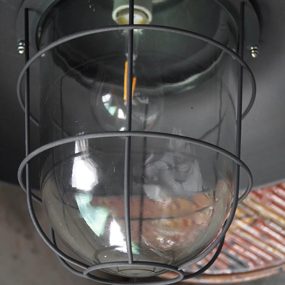 Lampada a sospensione Bulkhead Cage