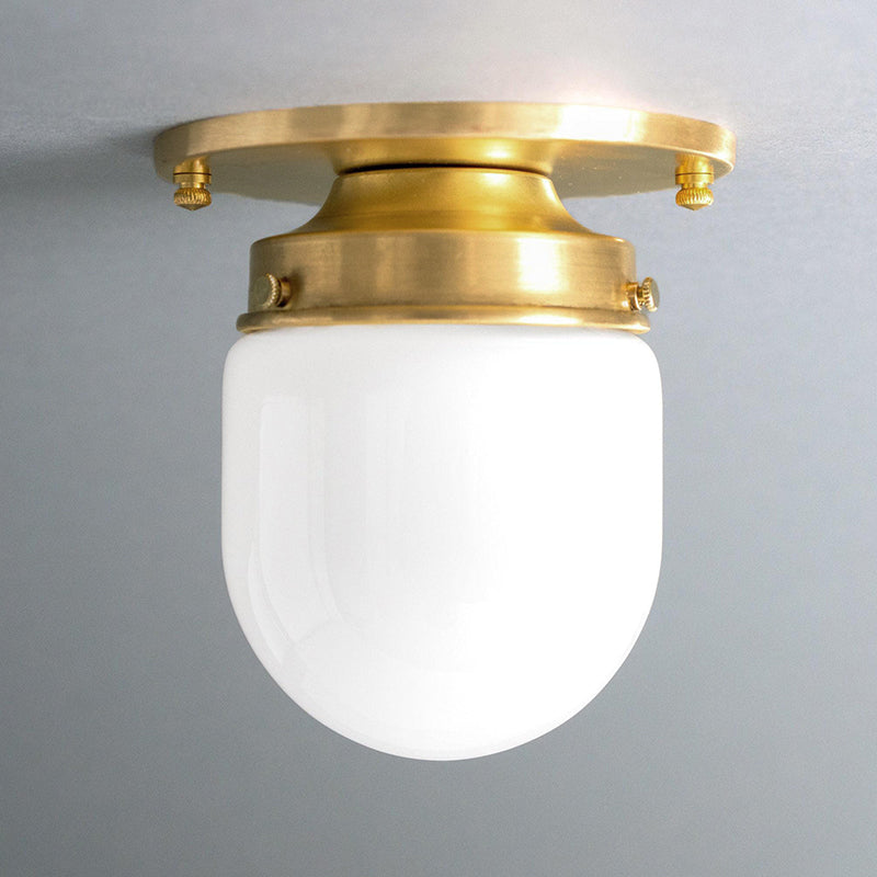 Lampada da soffitto sferica a forma di proiettile