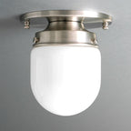 Lampada da soffitto sferica a forma di proiettile