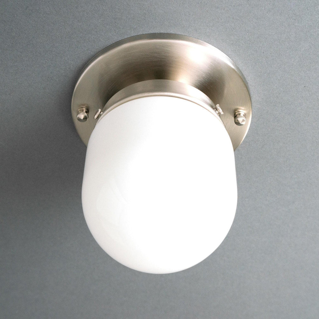 Lampada da soffitto sferica a forma di proiettile
