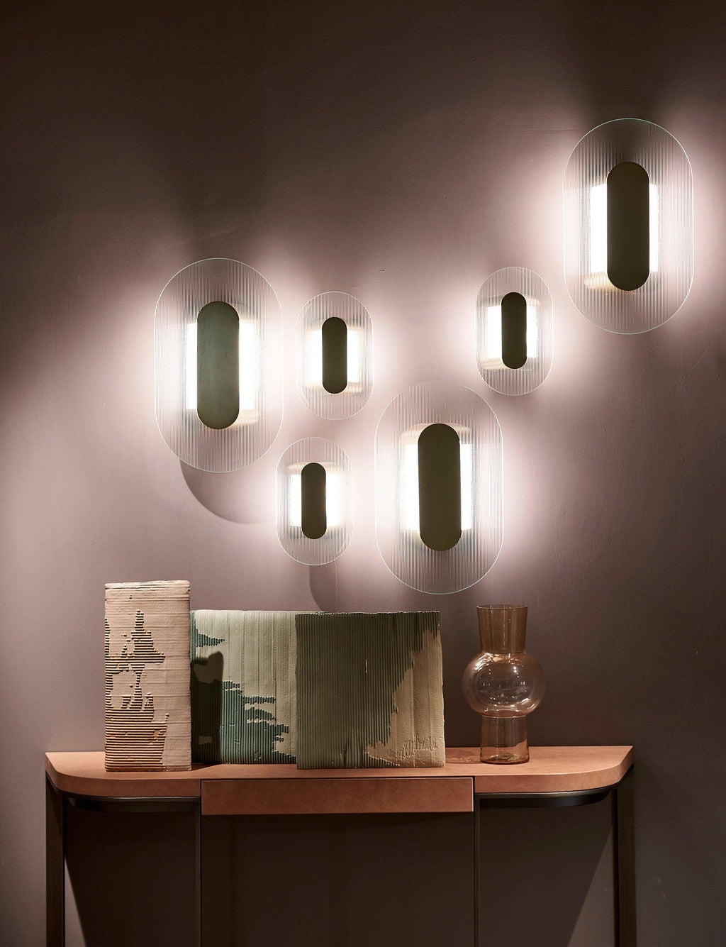 Uvyneth Applique Vetro Premium Arte Nordica Bottone