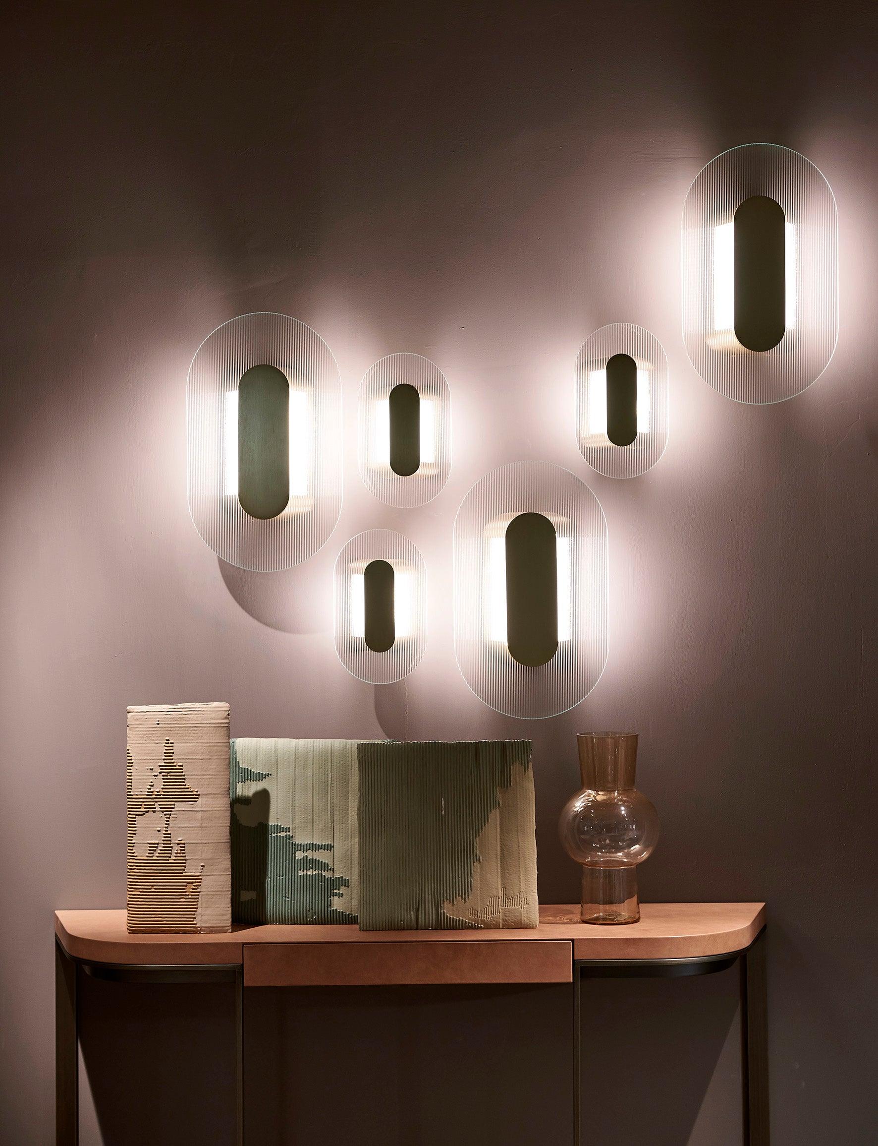 Uvyneth Applique Vetro Premium Arte Nordica Bottone