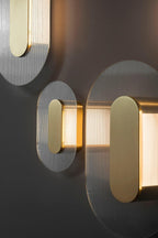 Uvyneth Applique Vetro Premium Arte Nordica Bottone