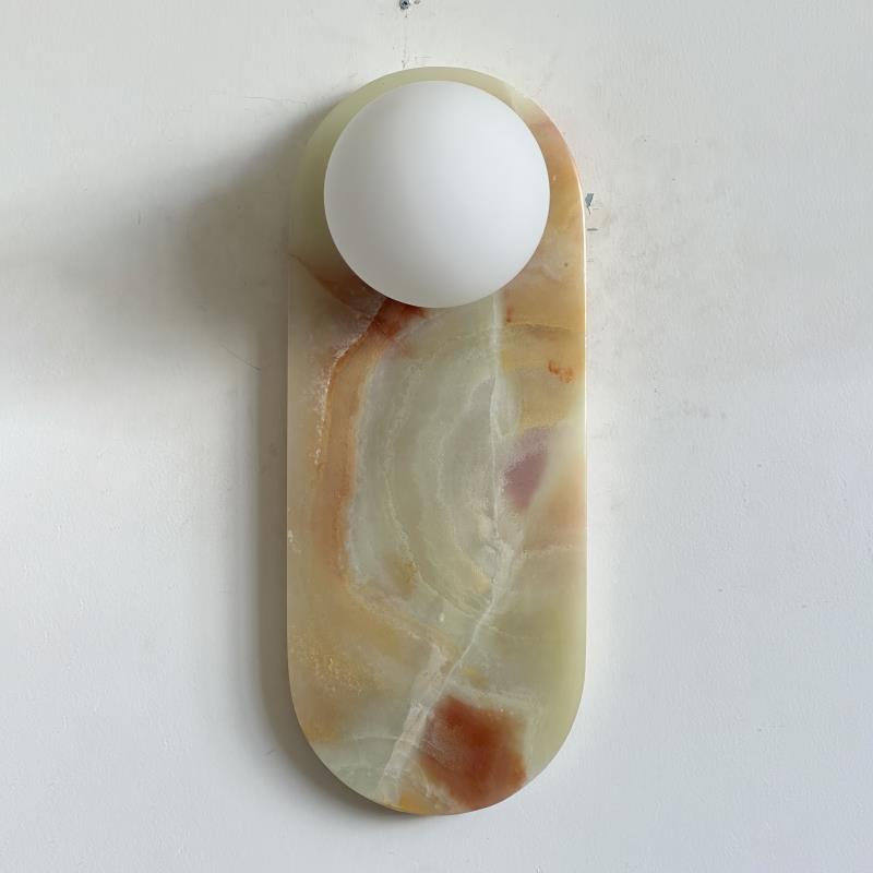 Lampada da Parete Ovale Lucie ∅ 14 cm x H 35 cm