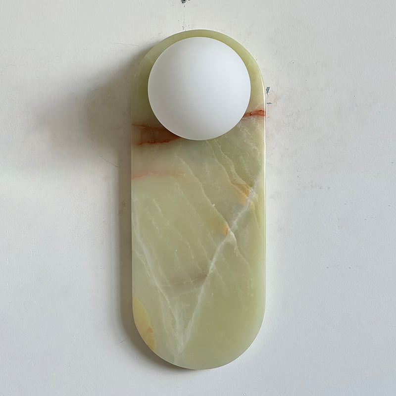 Lampada da Parete Ovale Lucie ∅ 14 cm x H 35 cm