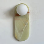 Lampada da Parete Ovale Lucie ∅ 14 cm x H 35 cm