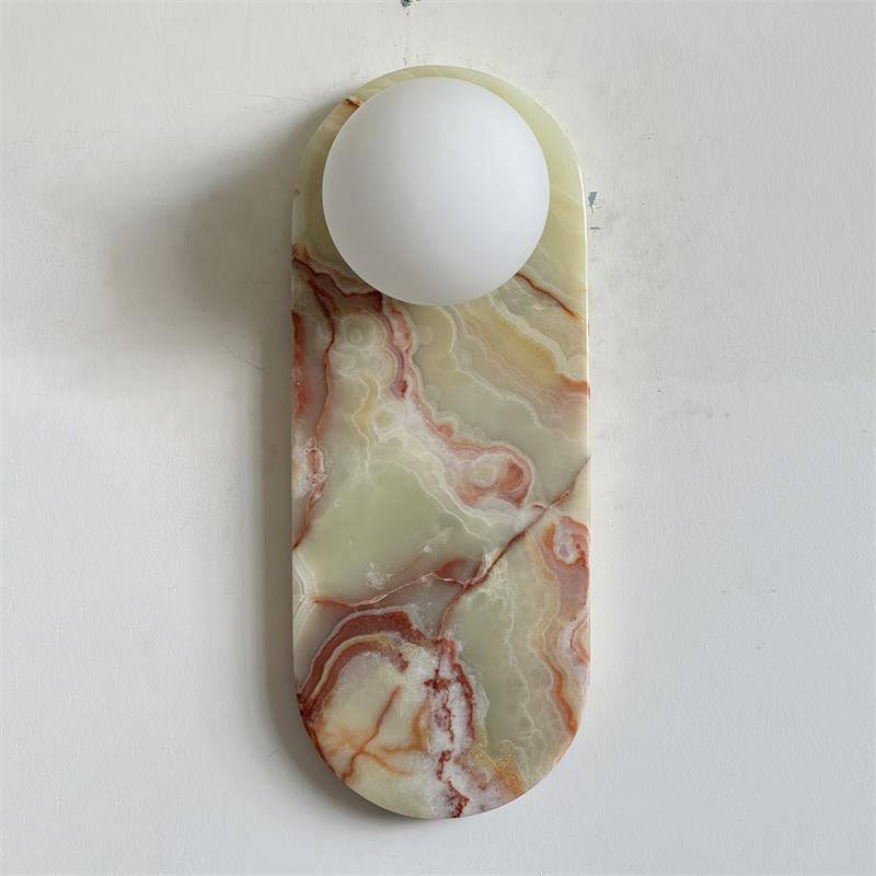 Lampada da Parete Ovale Lucie ∅ 14 cm x H 35 cm
