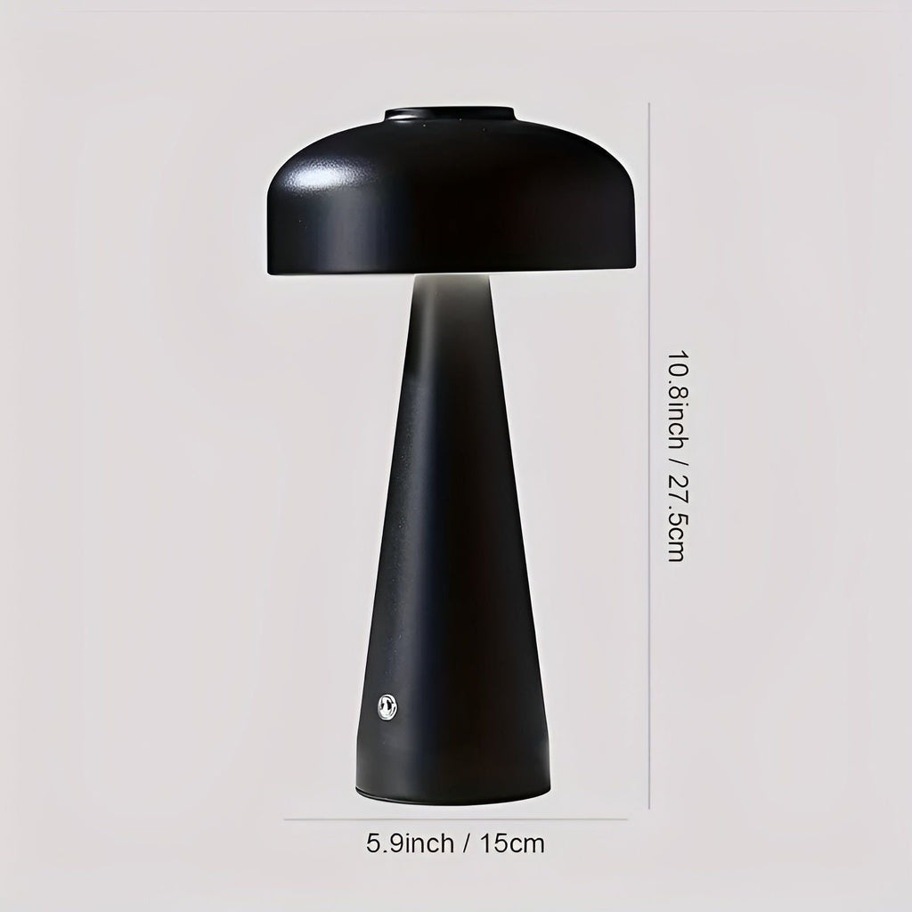 Lampada da tavolo LED senza fili – Moderna, ricaricabile e senza fili | Design nordico semplice