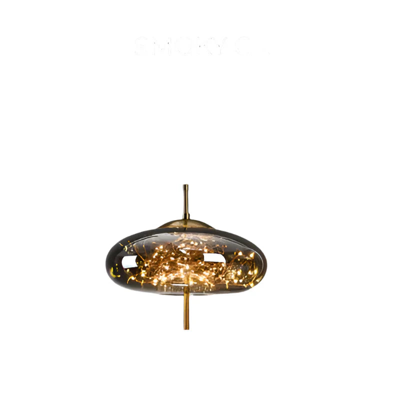 Moderno Sfavillante Lampadario in Vetro