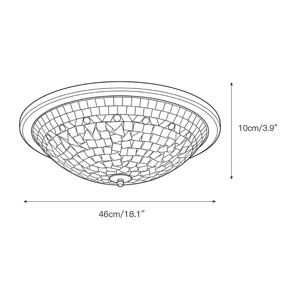 Cadena Flush Mount