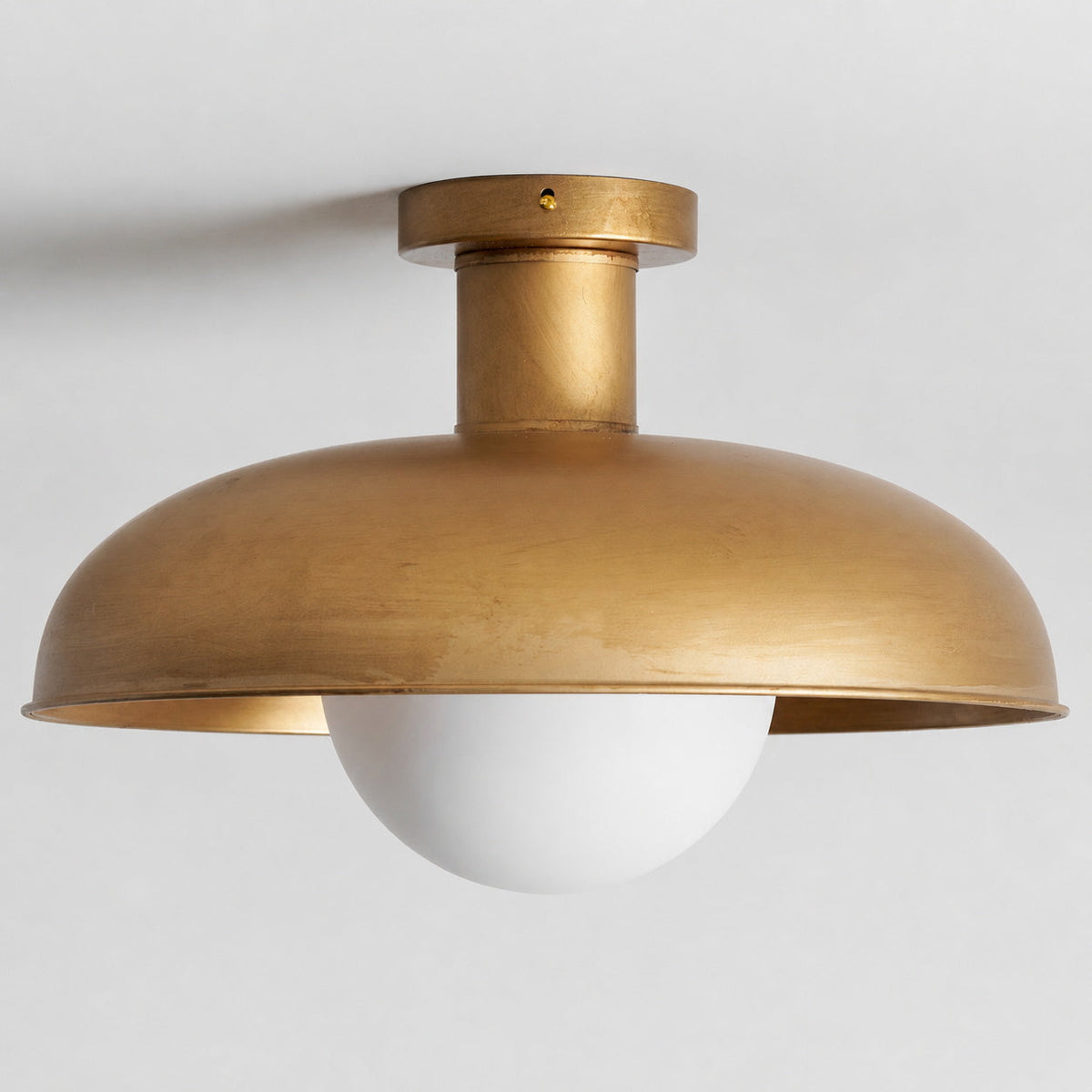 Lampada da soffitto semi flush Cadence in vetro