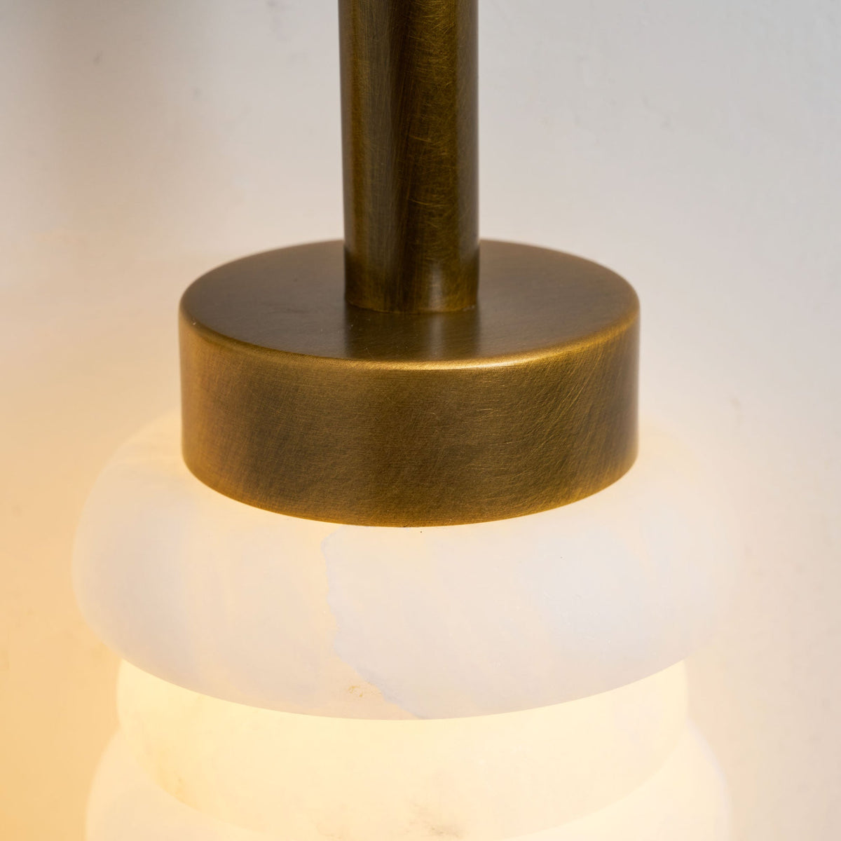 Lampada da Parete Payson Doppia in Alabastro
