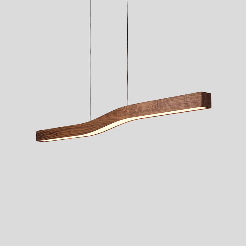 Lampada a sospensione lineare Camur