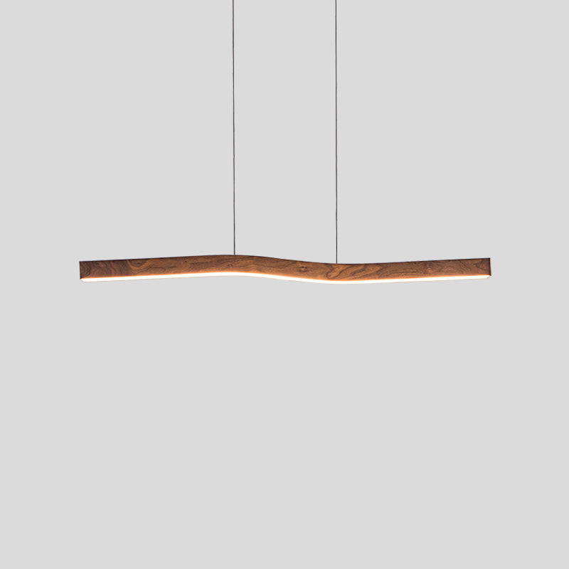 Lampada a sospensione lineare Camur