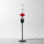 Lampada da Terra in Vetro a Pebble Sovrapposto