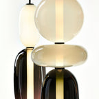 Lampadario in Vetro Colorato
