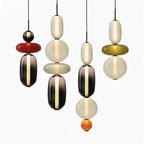 Lampadario in Vetro Colorato
