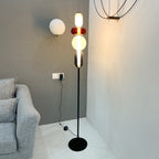 Lampada da Terra in Vetro a Pebble Sovrapposto