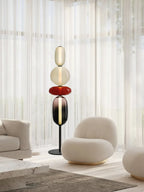 Lampada da Terra in Vetro a Pebble Sovrapposto
