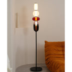 Lampada da Terra in Vetro a Pebble Sovrapposto