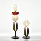 Lampada da Terra in Vetro a Pebble Sovrapposto
