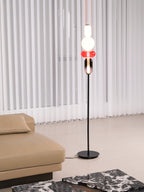 Lampada da Terra in Vetro a Pebble Sovrapposto