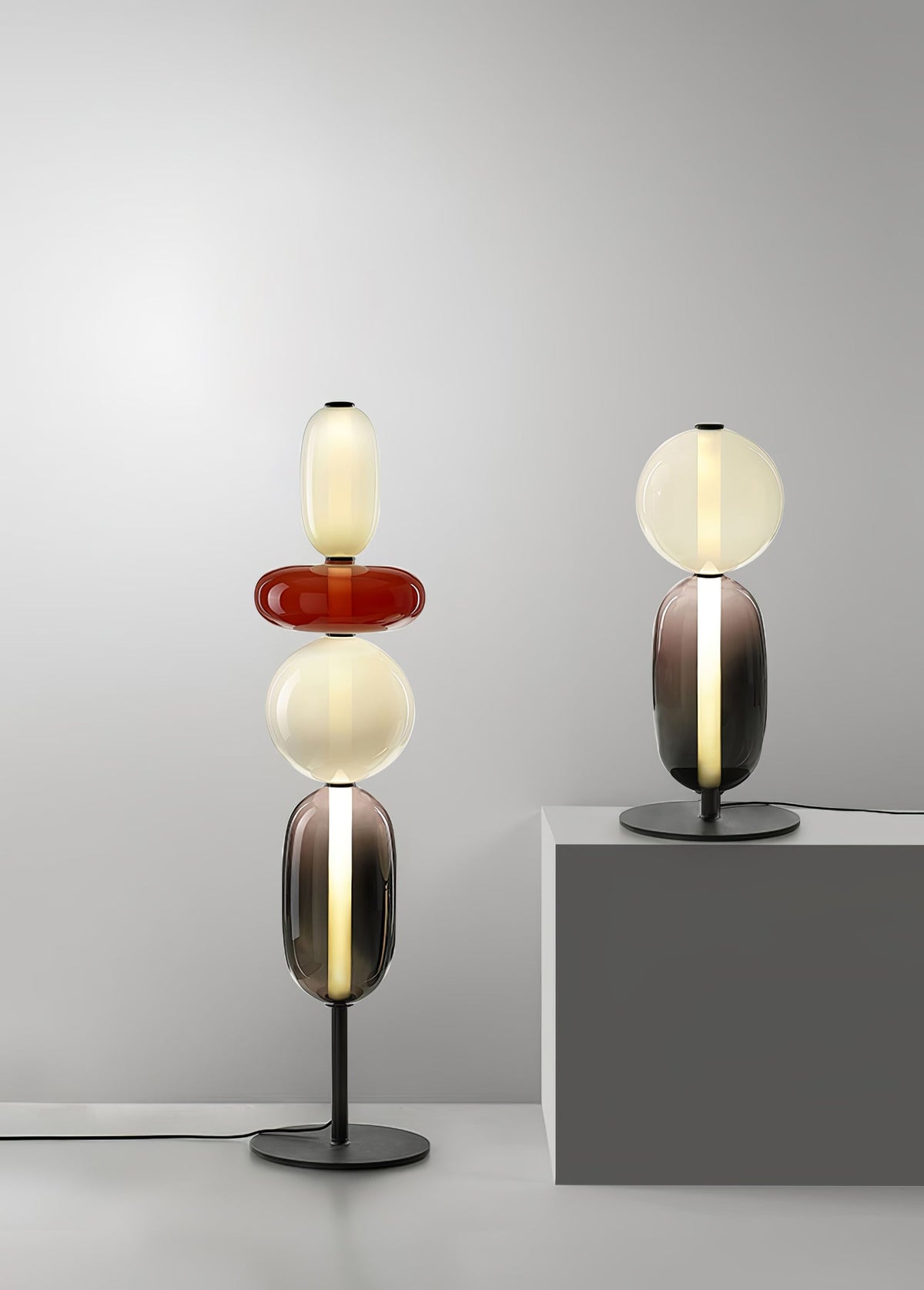 Lampada da Tavolo in Vetro Candito