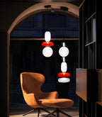 Lampada a Sospensione in Vetro Colorato