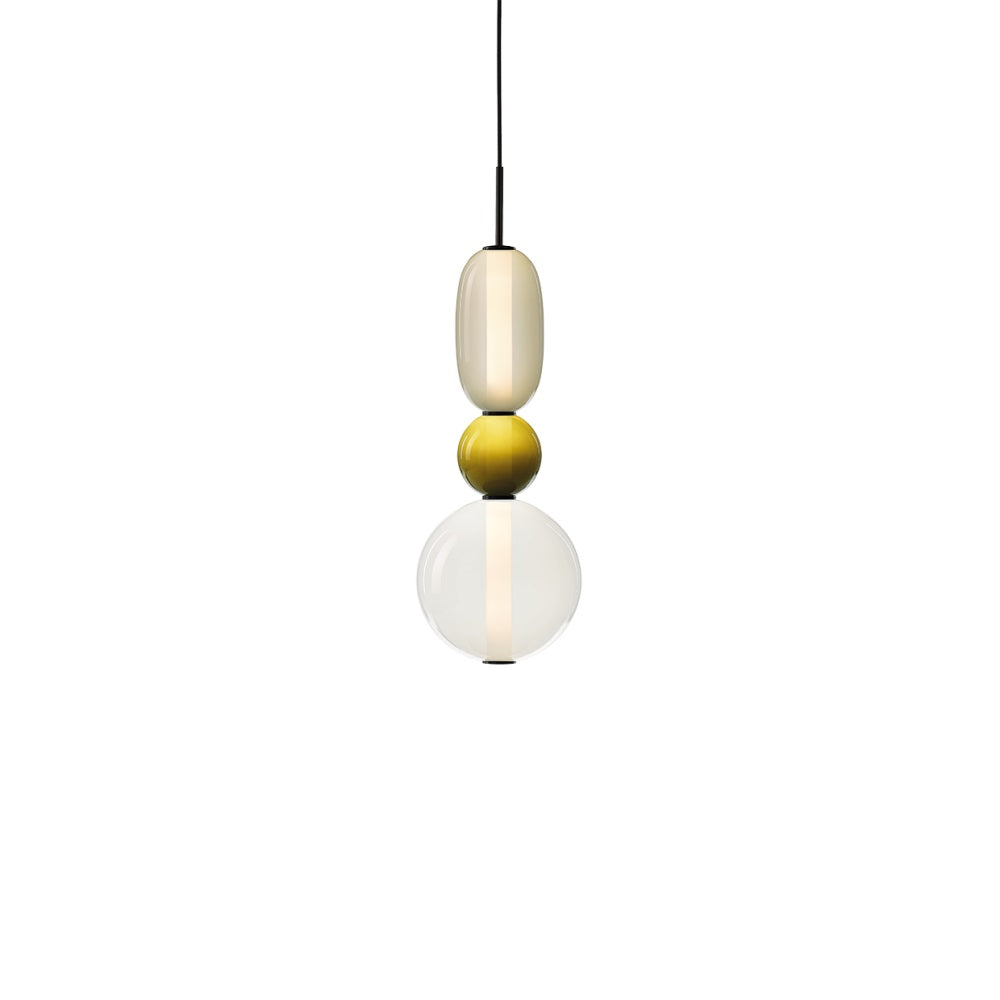 Lampada a Sospensione in Vetro Colorato